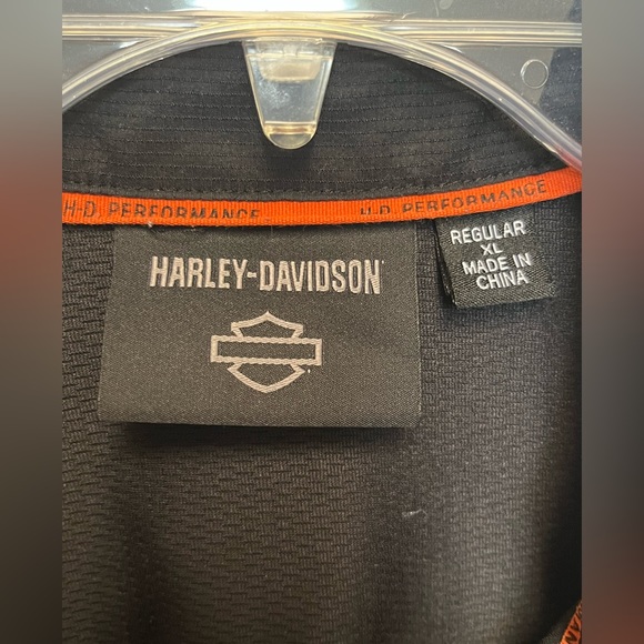 Harley Davidson Willie G Skull Black Vented H-D Performance Men’s Size XL Shirt - Picture 2 of 5